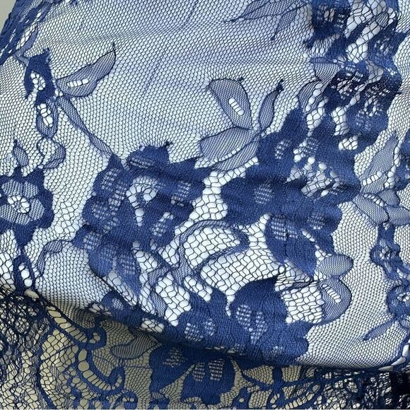 NWT Oh La La Cheri all over lace fitted lace chemise w/padded shelf cup Sz S set - Picture 3 of 12